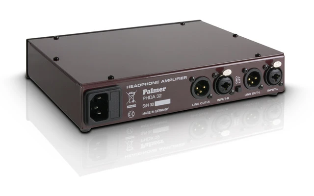 Palmer Pro PHDA 02 - Amplificador de Auriculares para estudio 1 Canal