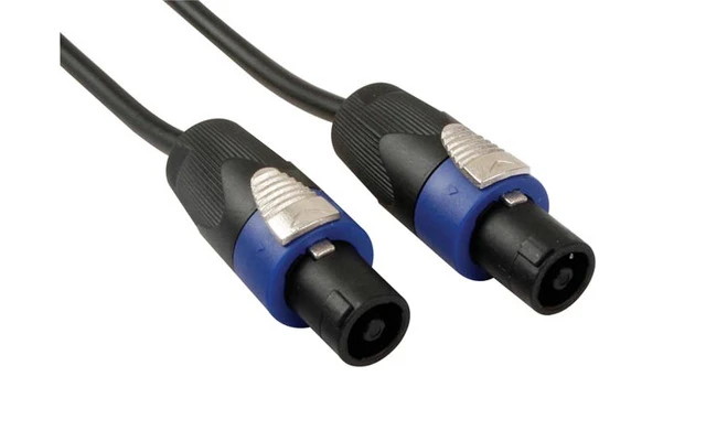 Cable de altavoz SpeakOn diametro 2x2.5mm², Conector de 2 polos macho - 3 metros