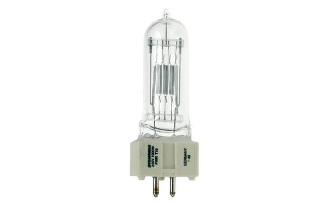 Bombilla halógena Sylvania 1000W / 240V, FWR, GX9.5, MFL, 20500