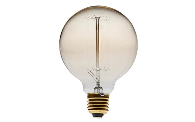 LÁMPARA INCANDESCENTE - G95 - 25 W - E27 - COLOR BLANCO CÁLIDO INTENSO