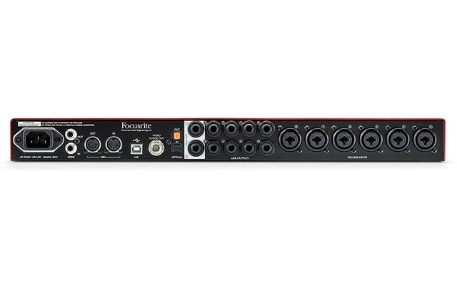 Focusrite Scarlett 18i20 2nd Generation