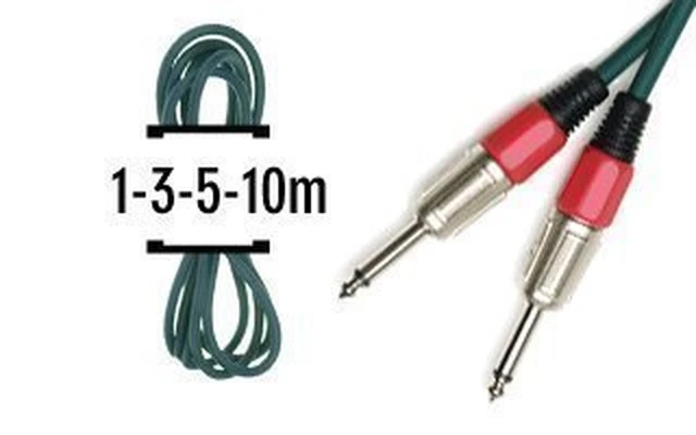 CABLE CONEXION 2 Jack Mono 10m