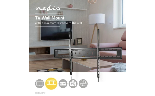 Soporte Fijo de Pared para TV - 60 - 100