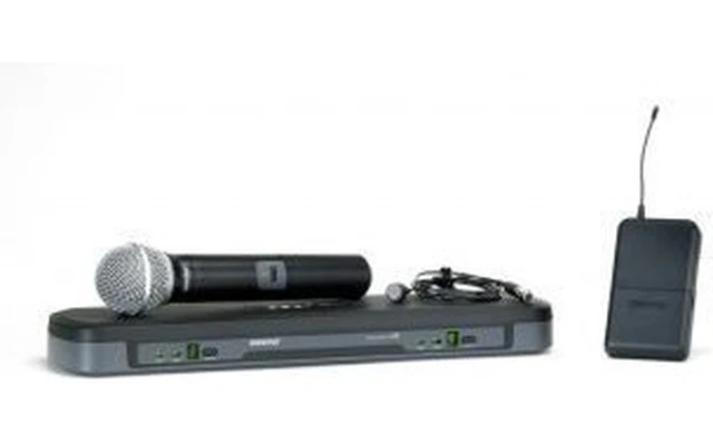Paquete inalámbrico micrófono vocal/solapa Shure PG1288/PG185