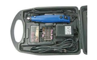Juego de taladro de precisión eléctrico y grabado - 66 uds.