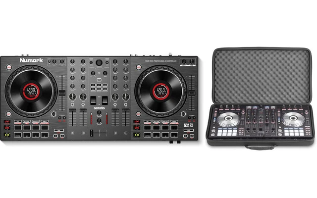 Numark NS4FX + UDG Creator Controller Hardcase Extra Large