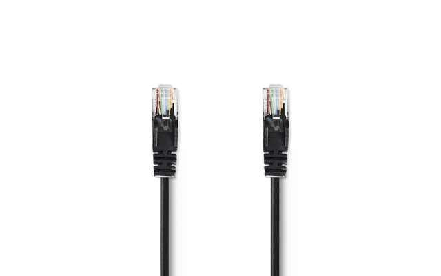 Cable de Red CAT5e UTP - RJ45 Macho - RJ45 Macho - 10 m - Negro