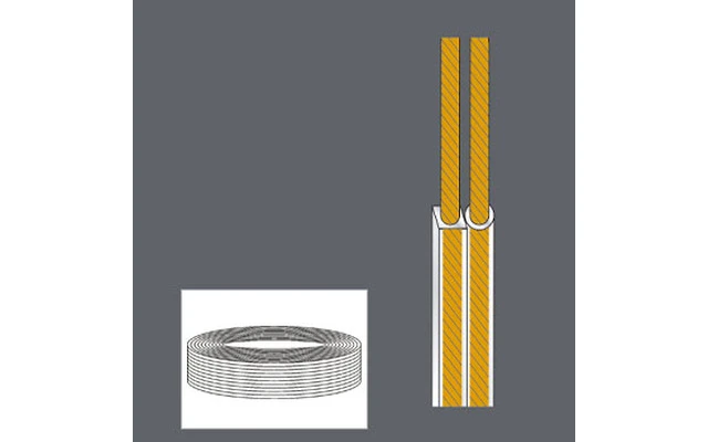 CABLE ALTAVOZ 2x4,00mm 10M LIBRE OXIGENO  