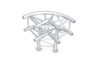 Showtec Truss Circle Corner 3-way 90° - Pro-30 Square F Truss