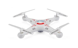 Dron con cámara WiFi y sistema FPV (720P) - Transmisor de 4 canales 2.4 Ghz