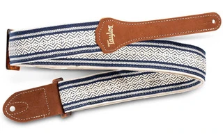 Taylor Guitars 2' Academy Jacquard Cotton White-Blue