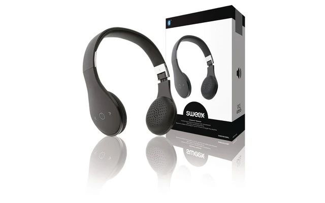 Auriculares de diadema Bluetooth 4.1 en negro