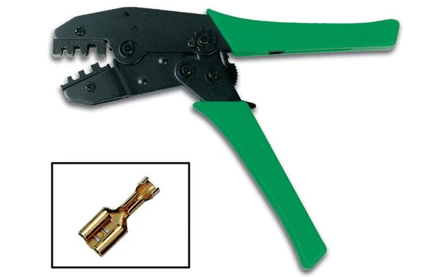 Alicates para crimpar terminal no aislados