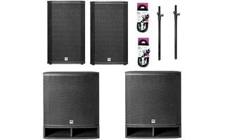 Pack Estéreo HK Audio Portable Sub  118 A / 112XA Full Set