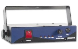 Chaser de 4 canales controlado por la música - Stock B