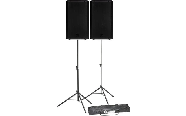2x RCF ART 915-A + Soportes de trípode con bolsa