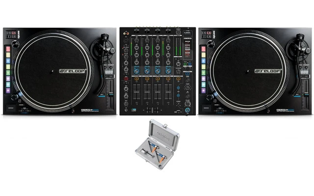 Reloop RMX-95 + 2X Reloop DJ RP-8000 MK2 + Ortofon Concorde DJ MkII Twin SET