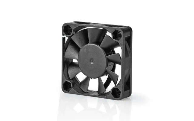 Ventilador para Ordenador - CC - 40 mm - 3 Pines - Silencioso - Nedis DCFAN4010BK