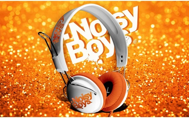 On-Earz NoisyBoys White Orange