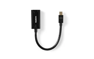 Cable Adaptador Mini DisplayPort - HDMI™ - Mini DisplayPort Macho - Salida HDMI™ - 0,2 m - Negro
