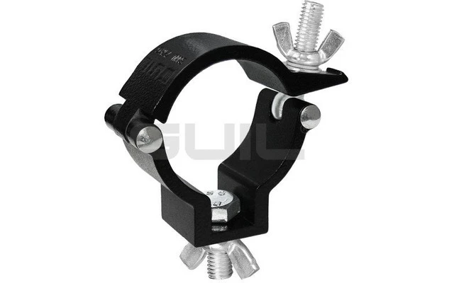 Guil ABZ-00/N - Abrazadera para tubo de ø 48 - 50 mm (aluminio) color Negro