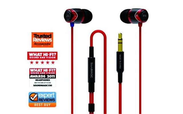SoundMagic E10 Negro / Plata