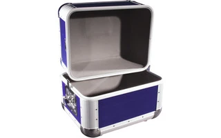 Roadinger Record Case ALU 50/50 Azul oscuro