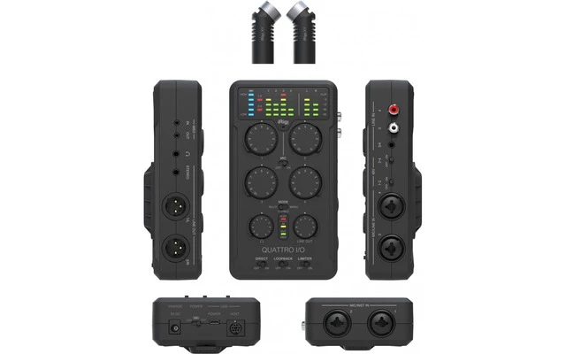 IK Multimedia iRig Pro Quattro I/O Deluxe