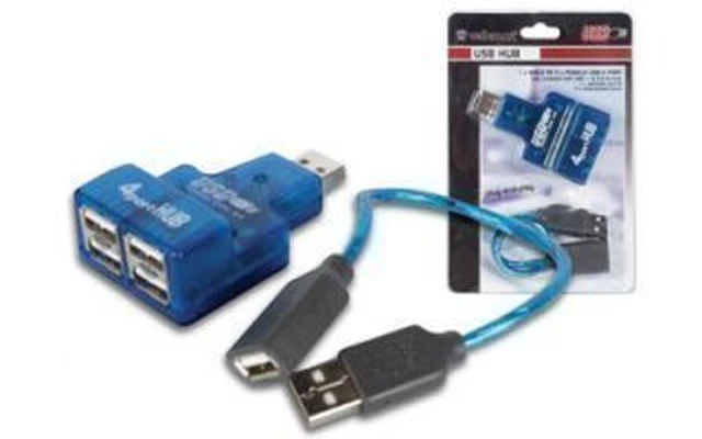 Hub USB 1 x Macho A, 4 x puerto USB-A Hembra