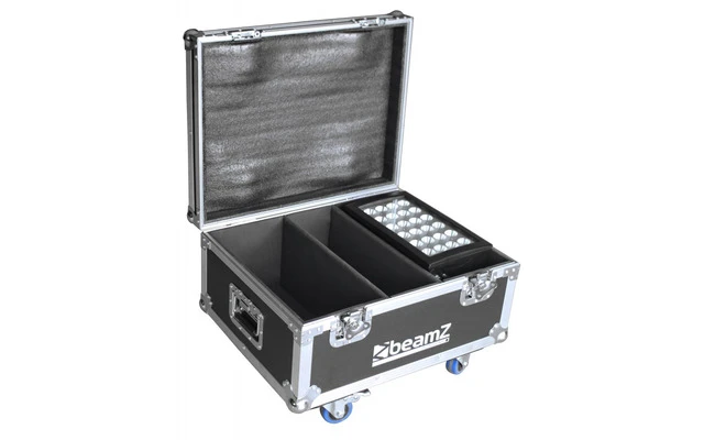 BeamZ Flightcase FL2 para 2pcs Star-Color 240 o 360 Proyectores Wash