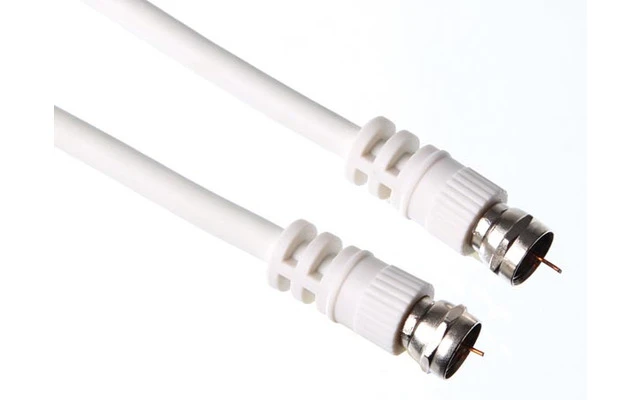 Conector F Macho a Conector F Macho / Básico / 10 metros