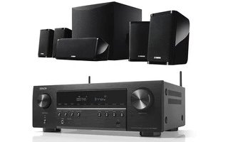 Denon AVR-S660H + Yamaha NS-P41
