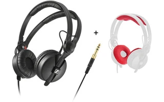Sennheiser HD 25 + Almohadillas Rojas
