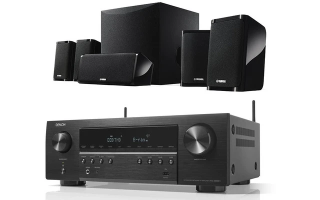 Denon AVR-S660H + Yamaha NS-P41