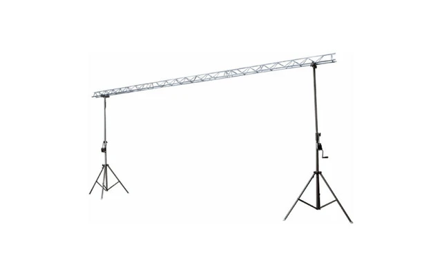 Dos soportes con estructura de metal superior