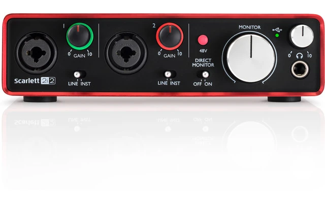 Focusrite Scarlett 2i2 2nd Gen
