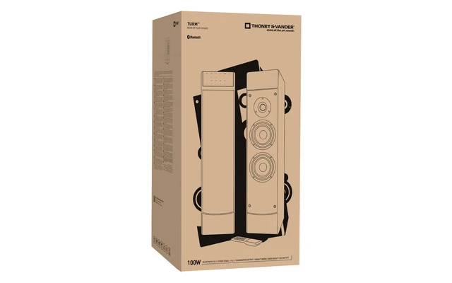 Turm Juego de altavoces 2.0 Bluetooth 100W