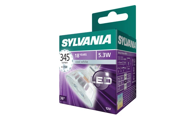 Bombilla LED GU5.3 MR16 5.3 W 345 lm 4000 K - Sylvania 0026535