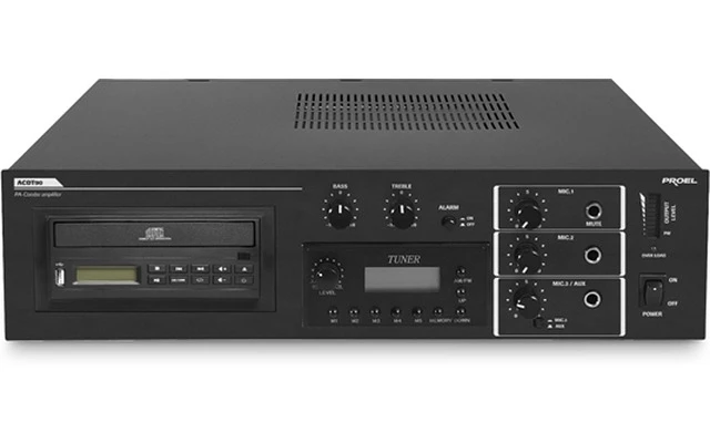 PROEL CD/TUNER COMBO PA-ACDT90