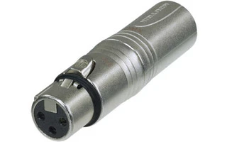 Neutrik NA3F5M - Adaptador XLR hembra de 3 polos - XLR macho de 5 polos