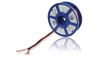 Cable para altavoz 2x 1.00 mm² 100 m color negro/rojo