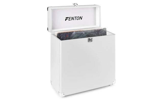 Fenton RC30 Estuche para discos de vinilo Dove White