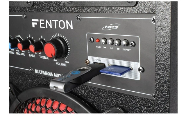 Fenton SPB-28 Conjunto altavoces PA Activos 2x 8