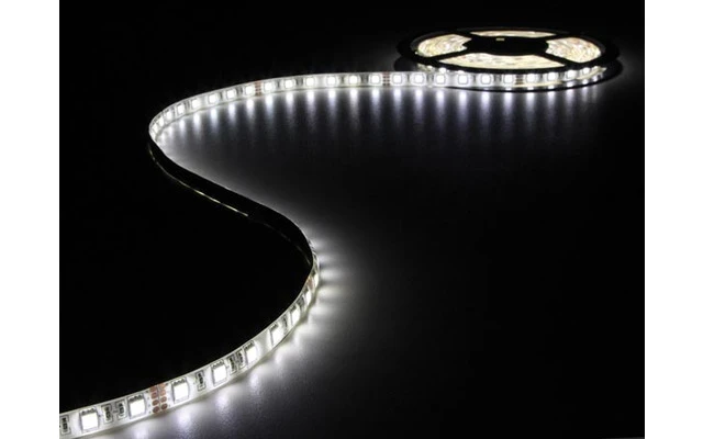 CINTA CON LEDs FLEXIBLE - COLOR BLANCO NEUTRO - 300 LEDs - 5m - 24V
