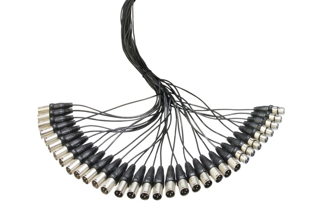 Adam Hall 32 canales Repartidor de Escenario 24/8 Metal 30 m