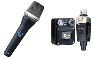 Foto de XVive U45 Negro + AKG D7