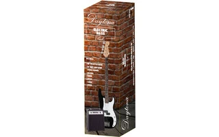 Daytona Electric Bass - Pack Bajo electrico Negro