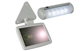 Iluminación Con Placa Solar