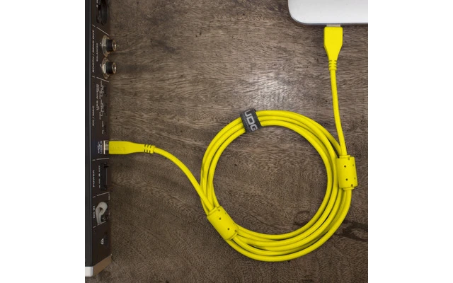 UDG Cable USB 2.0 A-B - Recto - Amarillo - 1 Metro