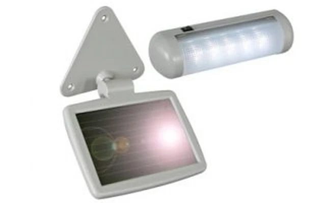 Iluminación Con Placa Solar
